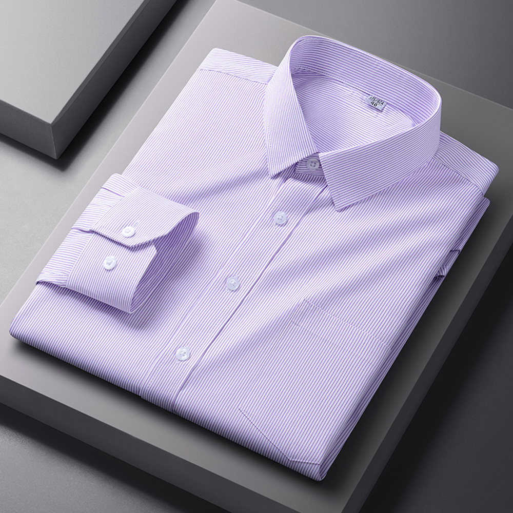 Men's Spread Collar Long Sleev - Men Formal Office Wear Shirts recensie en prijs