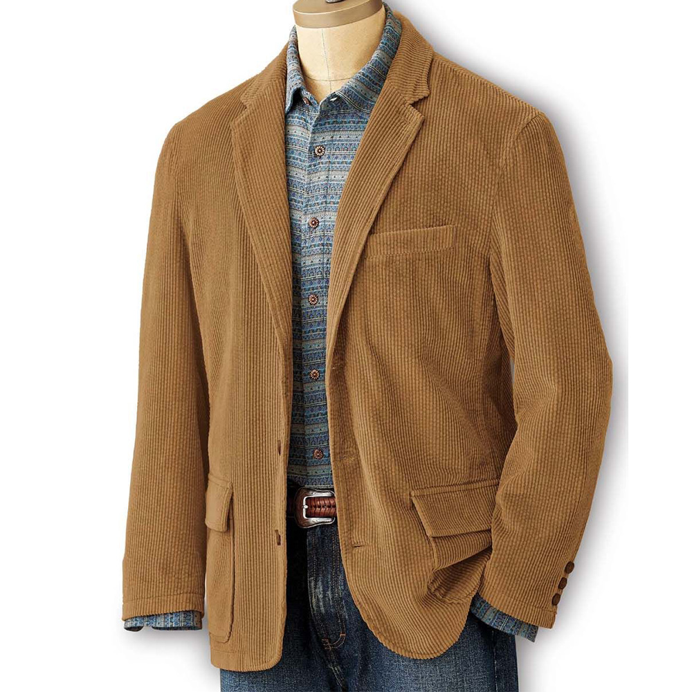 Mens Corduroy Blazer Suit Jack - Men Formal Wear Without Suit recensie en prijs