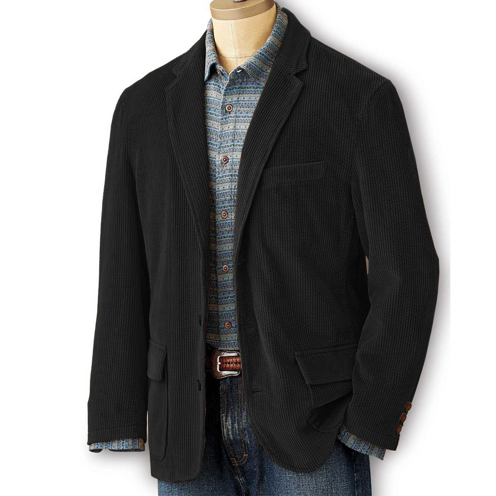 Mens Corduroy Blazer Suit Jack - Men Formal Wear Without Suit recensie en prijs