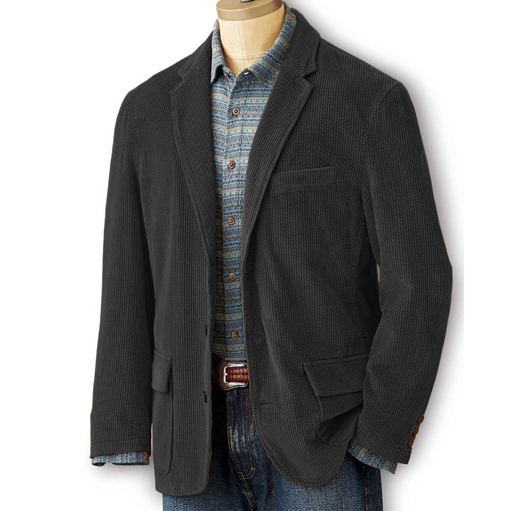 Mens Corduroy Blazer Suit Jack - Men Formal Wear Without Suit recensie en prijs