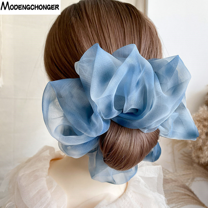 1PC Spring Summer Net Yarn Hai - Satin Bow Tie recensie en prijs