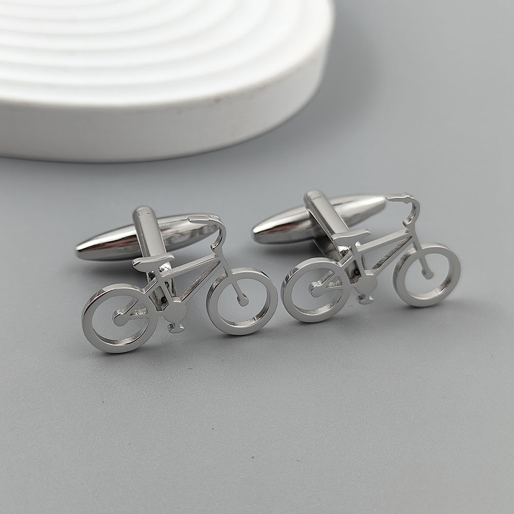 Punk style hollow bicycle stai - Dress Shirt French Cuff recensie en prijs