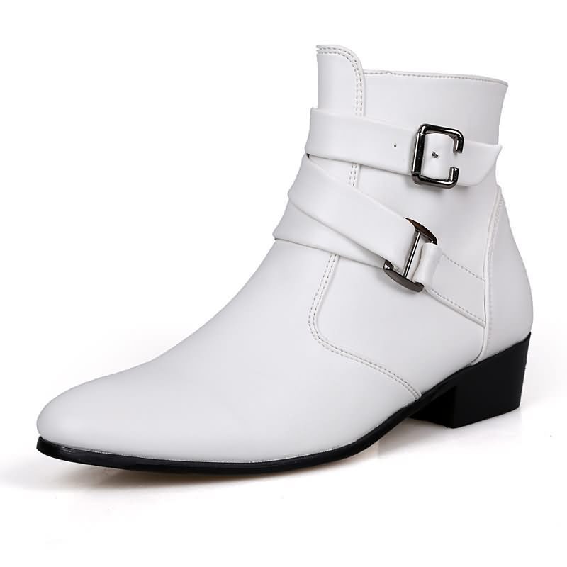 Luxury Men Boots Leather Chels - Men'S Formal Style recensie en prijs