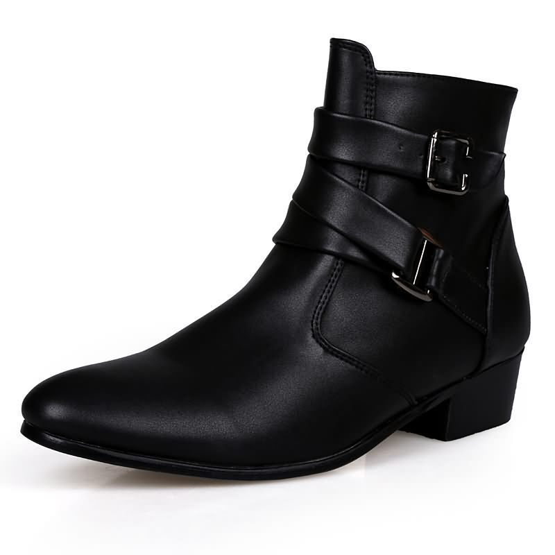 Luxury Men Boots Leather Chels - Men'S Formal Style recensie en prijs