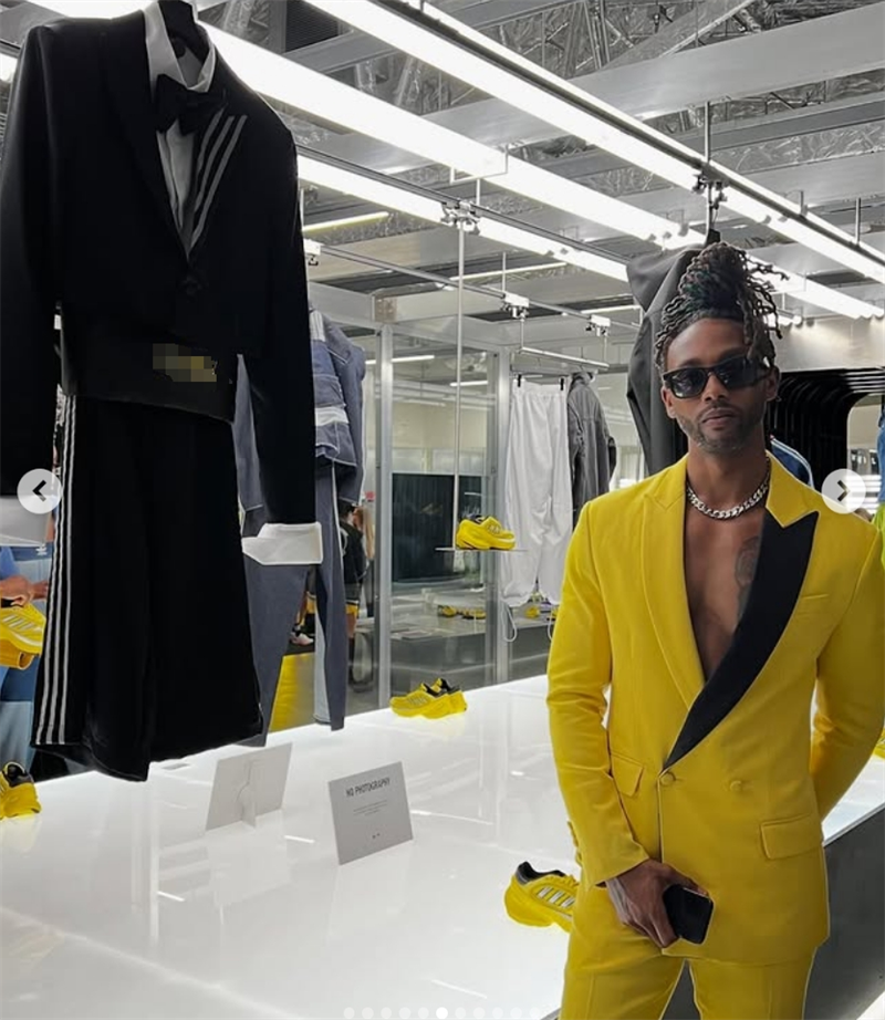 Fashion Yellow Men Suit Set 2  - Formal Wear For Men Black Suit recensie en prijs