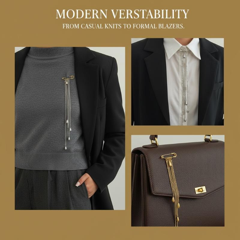 Elegant Water Droplet-tassel B - Mens Formal Look recensie en prijs
