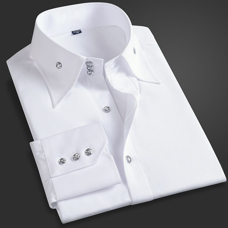 Spring Autumn Men's Executive  - Men Formal Office Wear Shirts recensie en prijs
