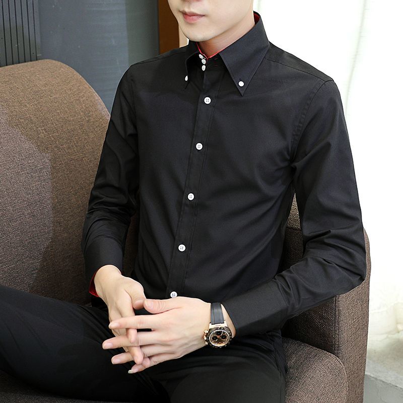 Spring Autumn Men's Executive  - Men Formal Office Wear Shirts recensie en prijs