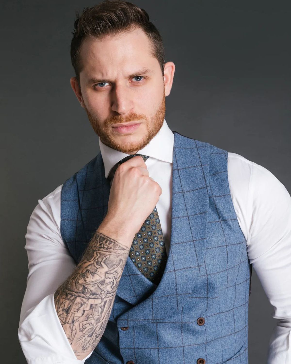 Blue Vintage Men Suit Tailor-M - Men Formal Wear Jacket recensie en prijs