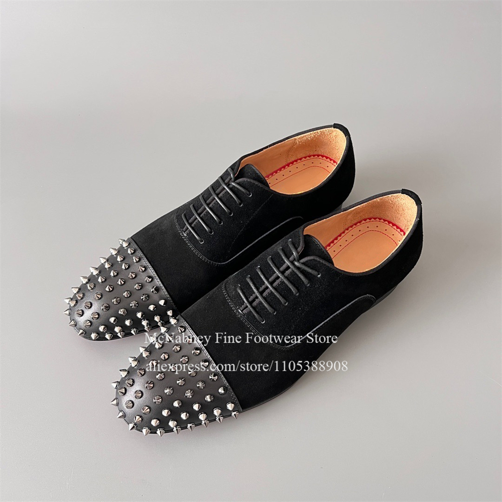 Spike Studs Leather Dress Shoe - Men Formal Wear For Wedding recensie en prijs