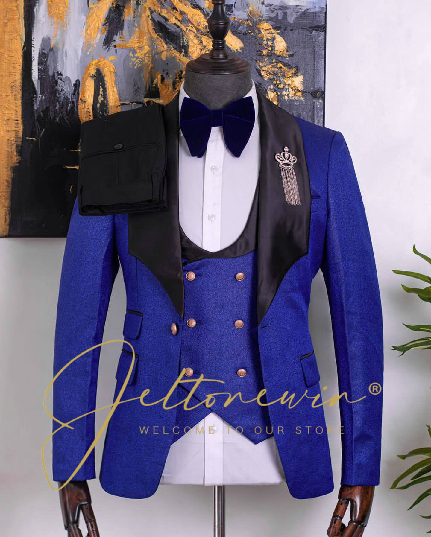 Men's Green Three Piece Tuxedo - Men Formal Wear Green recensie en prijs