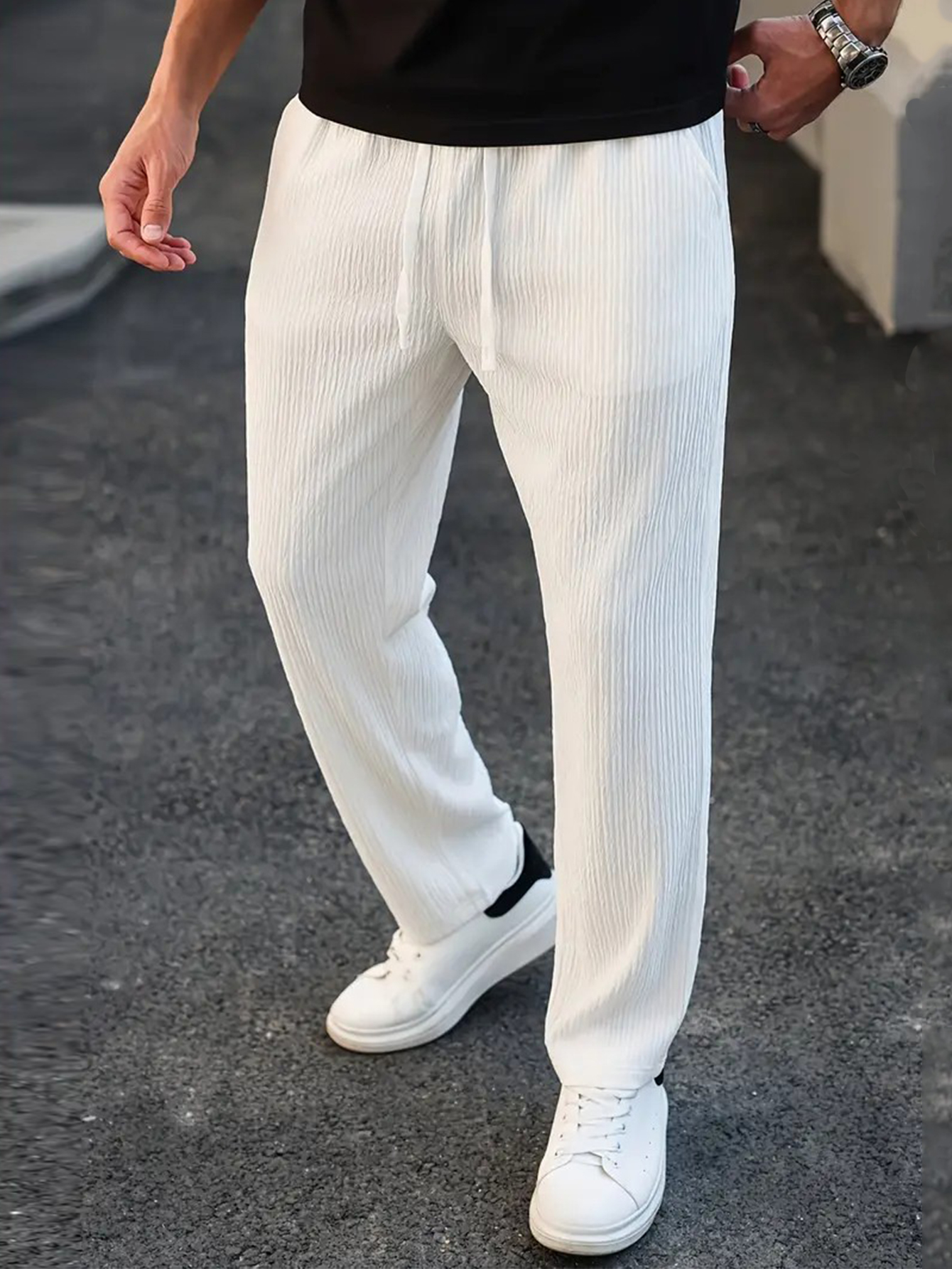 Men's Solid Color Pocket Strip - Men'S Formal Style recensie en prijs