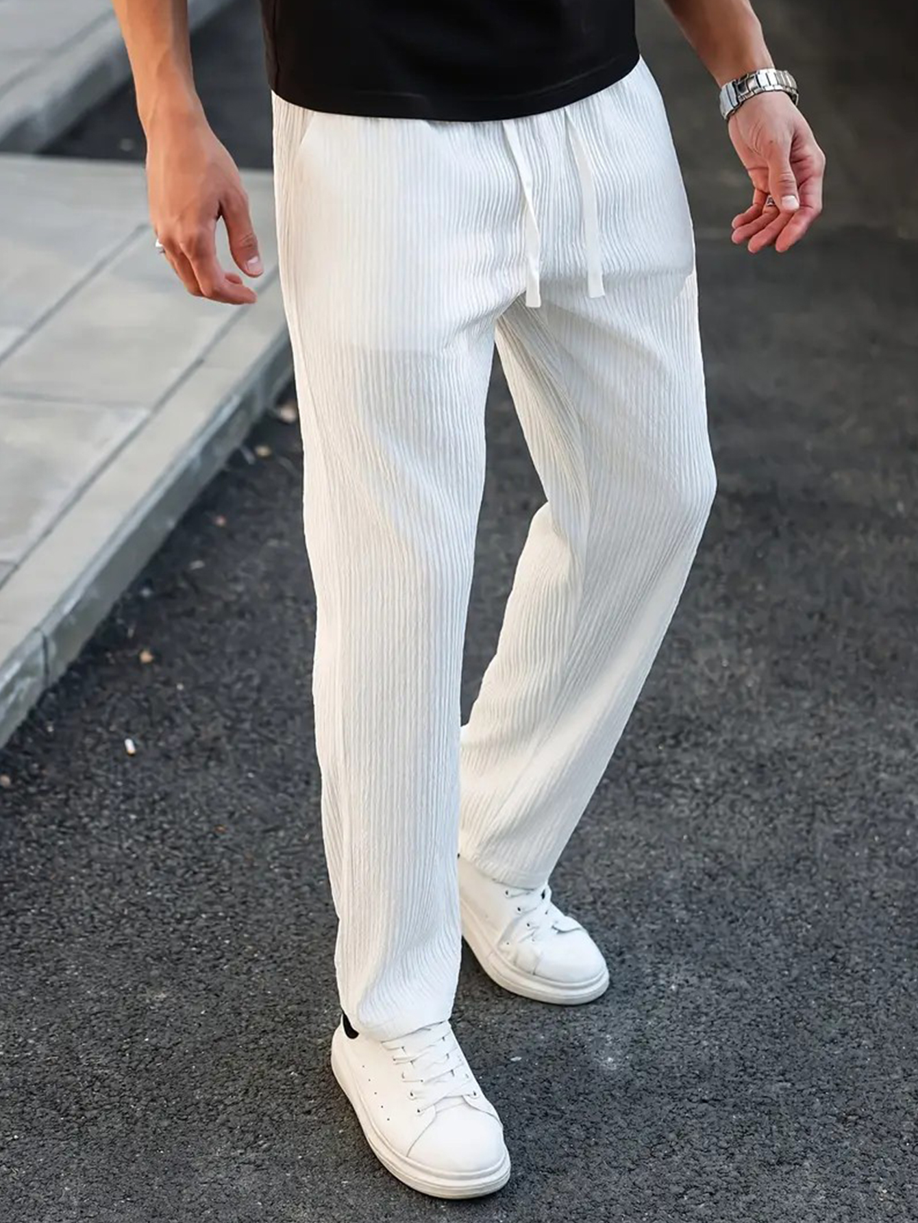 Men's Solid Color Pocket Strip - Men'S Formal Style recensie en prijs
