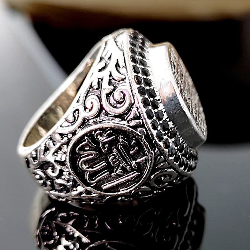 Huitan Hyperbole Big Rings for - Men'S Gothic Formal Wear recensie en prijs