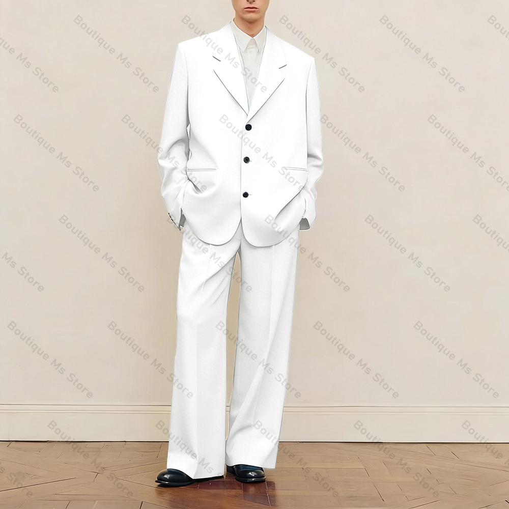 Men's Black Oversized Suit Set - Formal Wear For Men Black Suit recensie en prijs