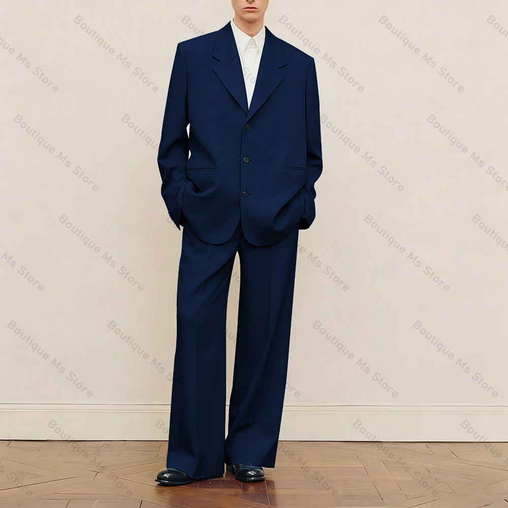 Men's Black Oversized Suit Set - Formal Wear For Men Black Suit recensie en prijs