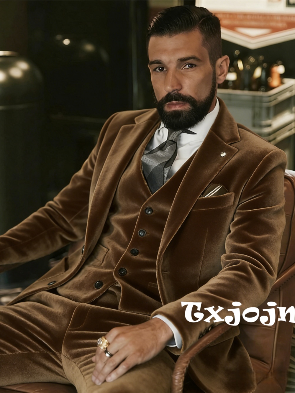Men's Velvet Suits 3 Pieces Da - Men Formal Wear For Wedding recensie en prijs