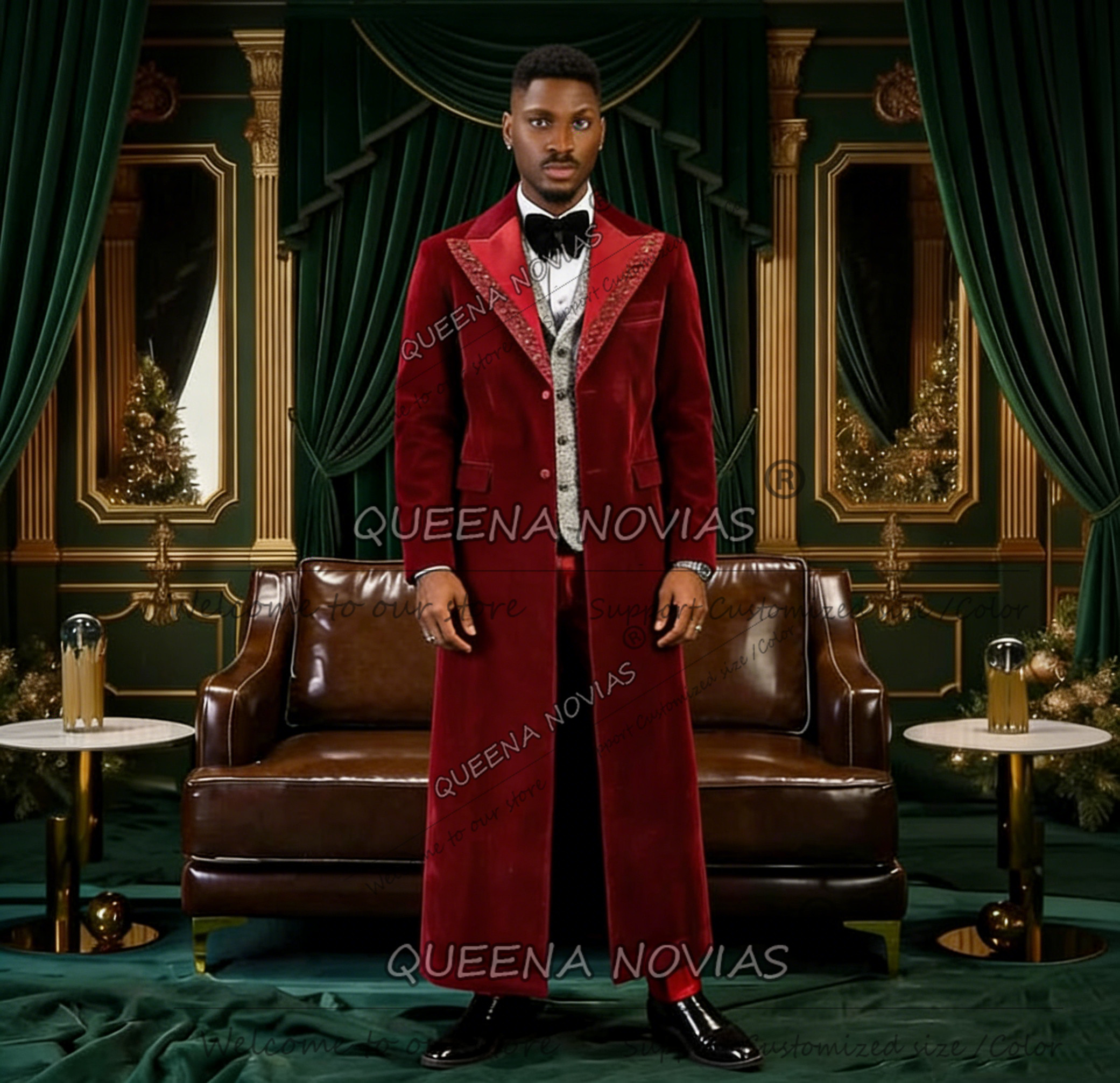 Unique Design Men Suit Long Cu - Men Formal Wear Design recensie en prijs