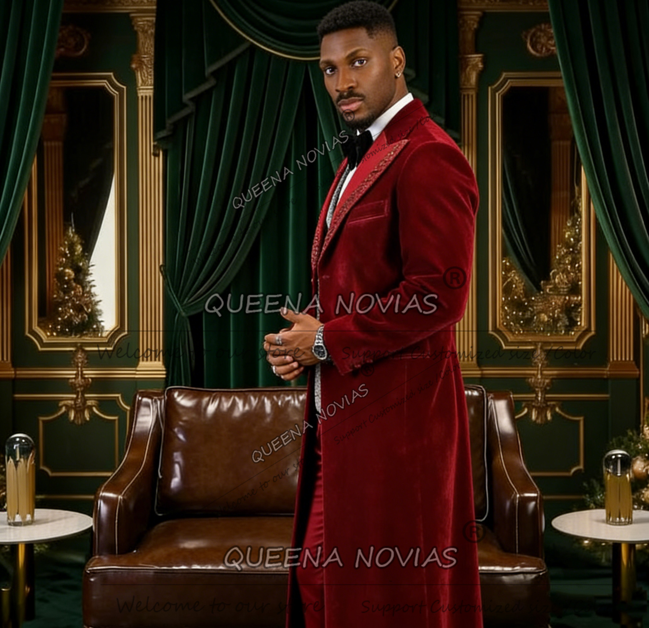 Unique Design Men Suit Long Cu - Men Formal Wear Design recensie en prijs
