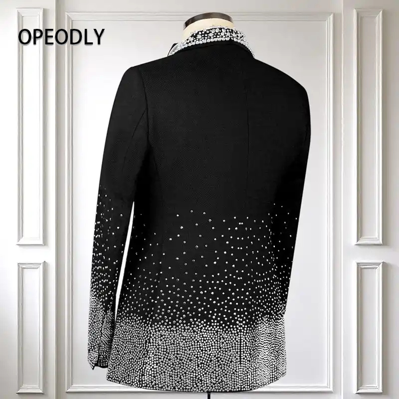 OPEODLY Men s Black Tuxedo Sui - Formal Wear For Men Black Suit recensie en prijs