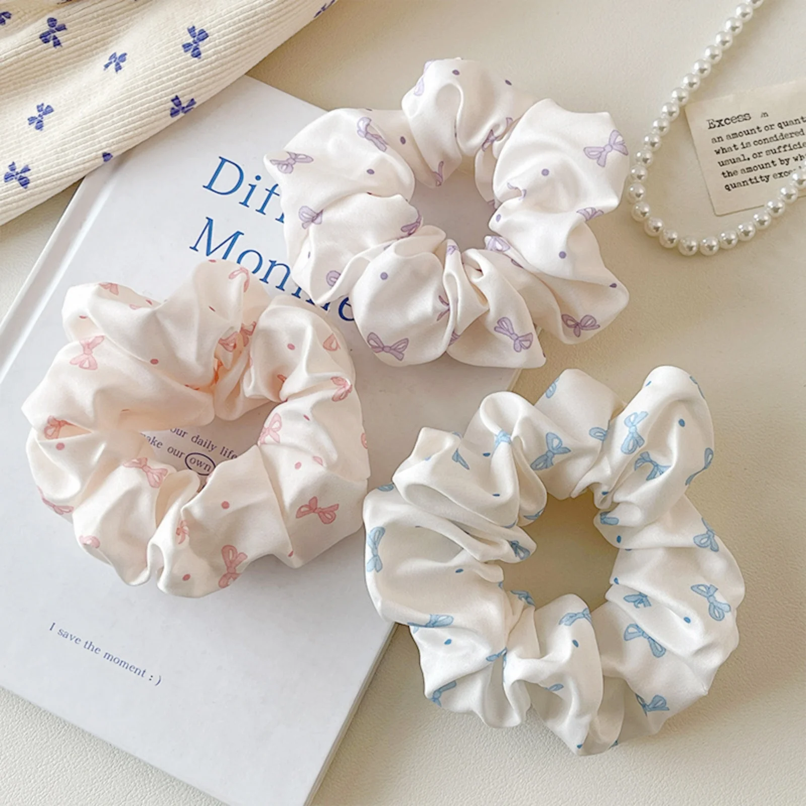 1PC Sweet Bow-patterned Satin  - Satin Bow Tie recensie en prijs