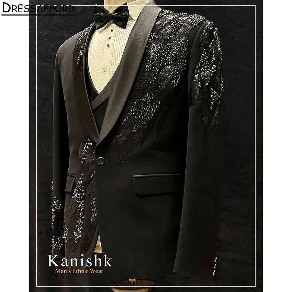 Black Formal Wedding Suits Lux - Formal Wear For Men Black Suit recensie en prijs