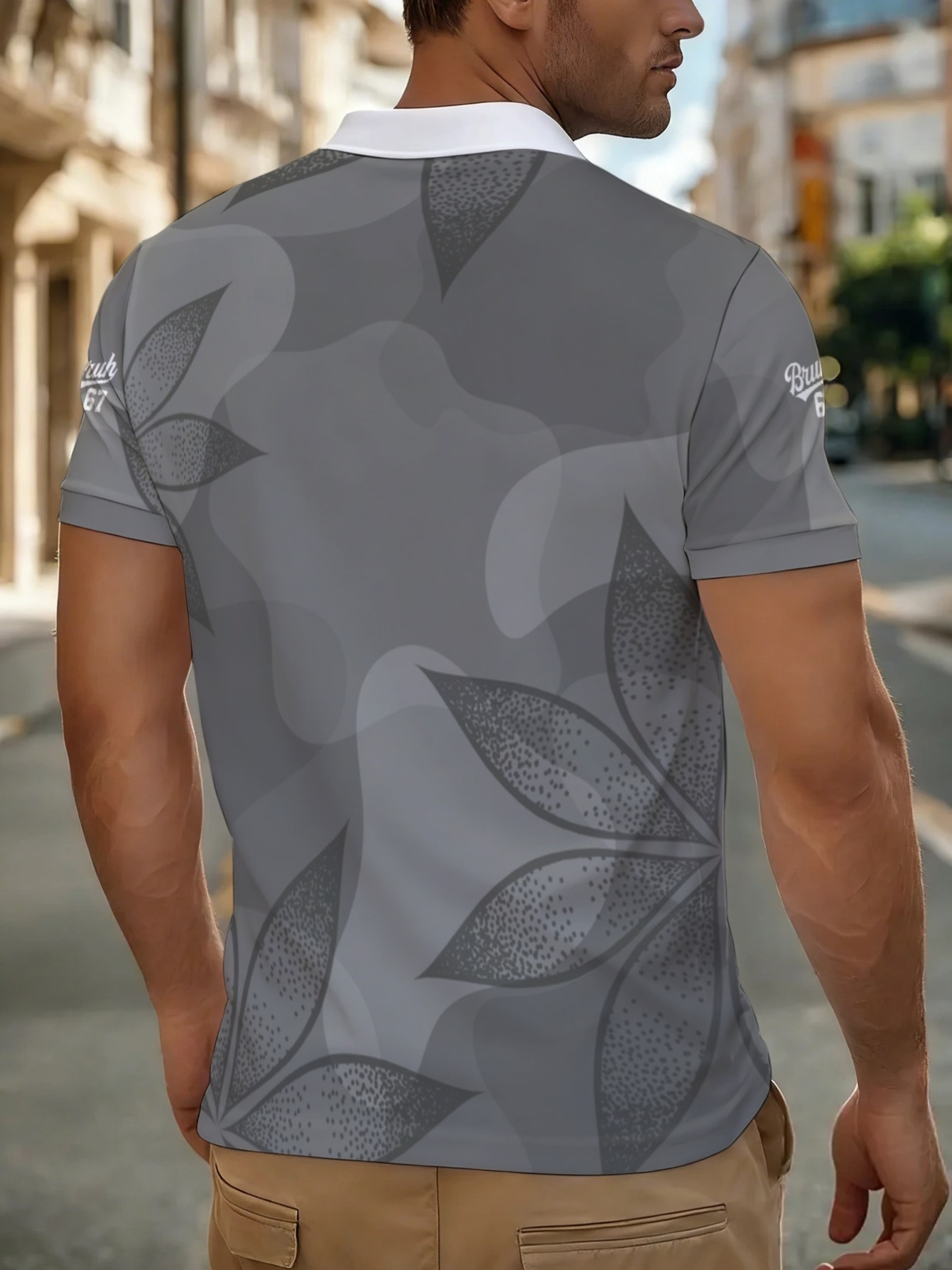 Men's Gray Polyester Shirt,Ado - Men Formal Wear Design recensie en prijs