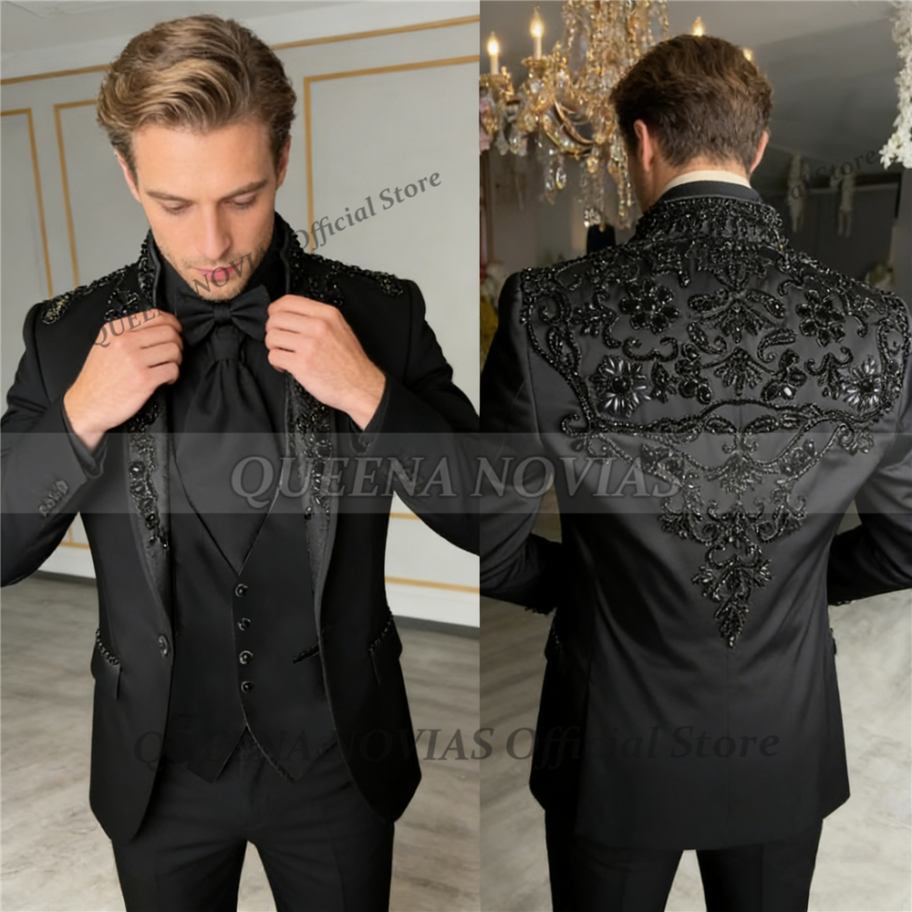 Male Fashion Groom Wedding Sui - Formal Wear For Men Black Suit recensie en prijs