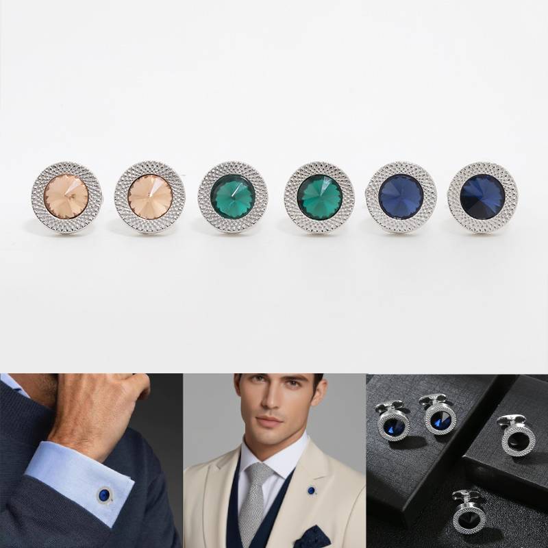 1Pc Stylish French Round Cuffl - Dress Shirt French Cuff recensie en prijs