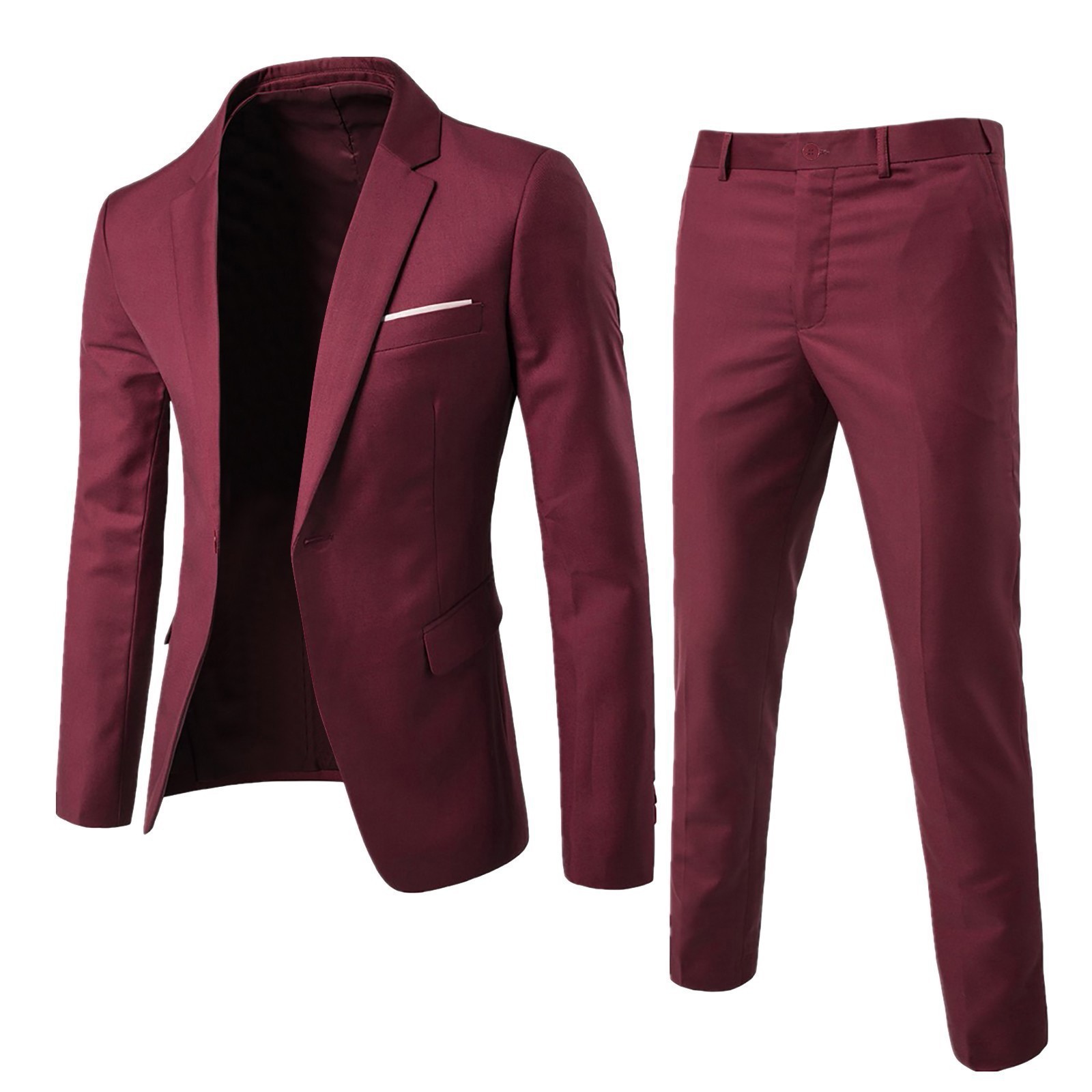 Mens Suit Set Two Piece Busine - Men'S Gothic Formal Wear recensie en prijs