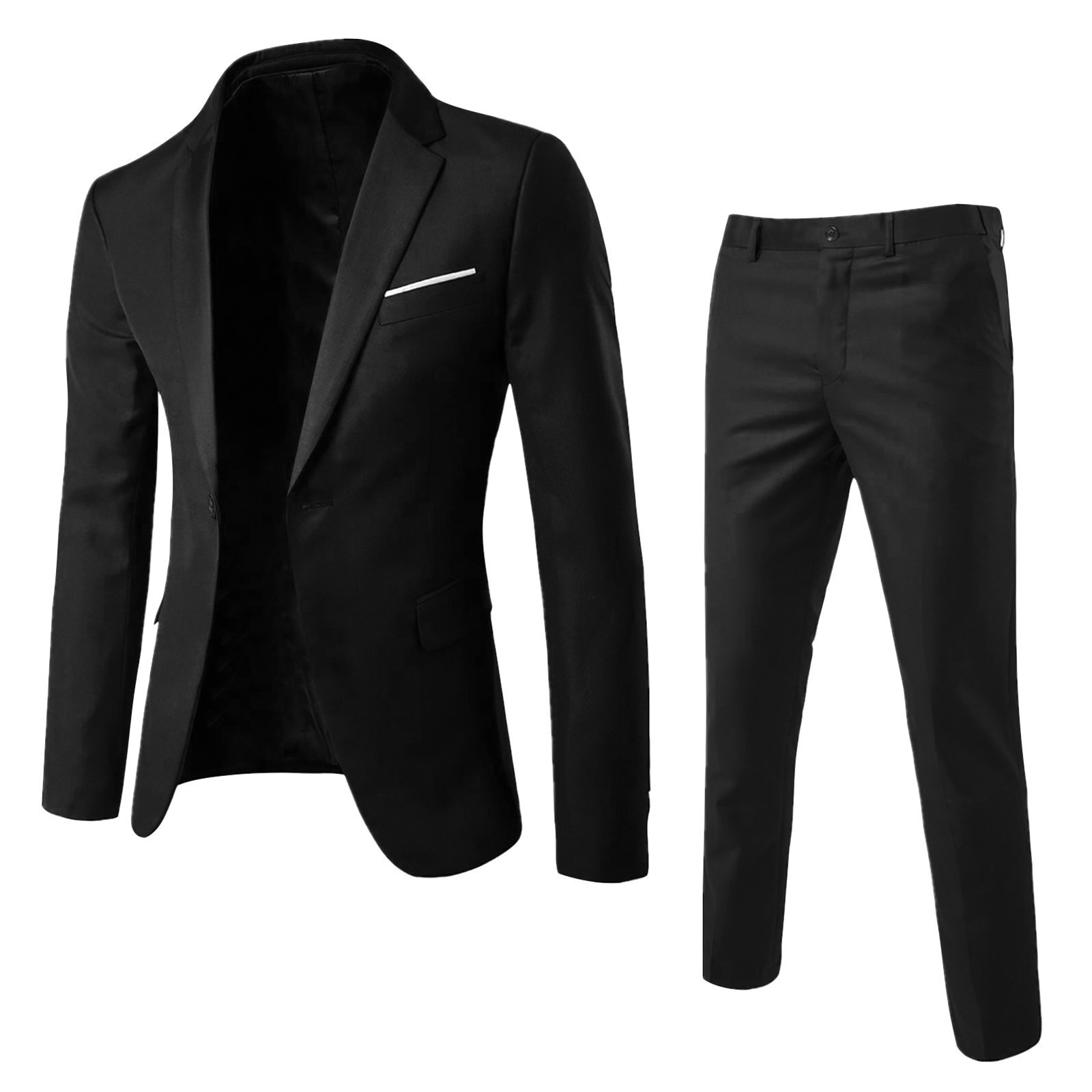 Mens Suit Set Two Piece Busine - Men'S Gothic Formal Wear recensie en prijs