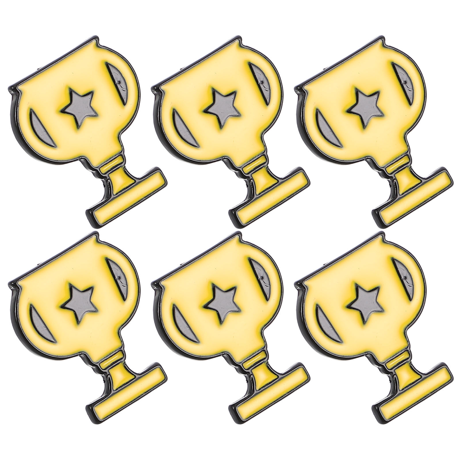 6Pcs Trophy Brooch Pins Zinc A - Men Formal Wear With Scarf recensie en prijs