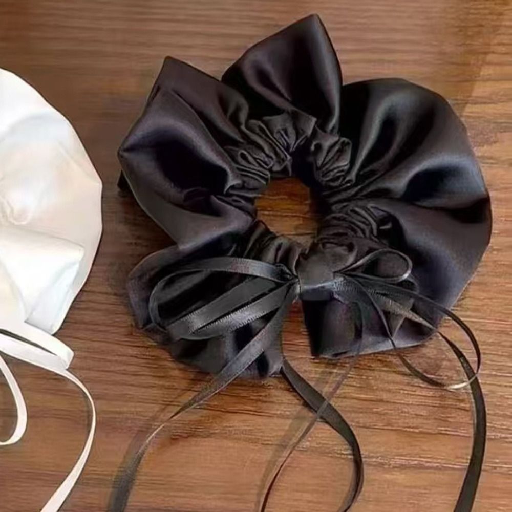 Elegant Satin Material Bow Scr - Satin Bow Tie recensie en prijs