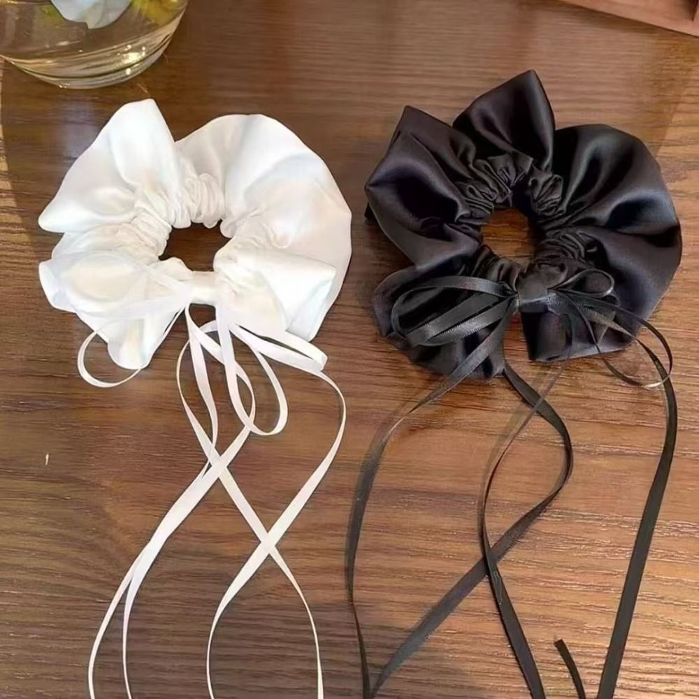 Elegant Satin Material Bow Scr - Satin Bow Tie recensie en prijs