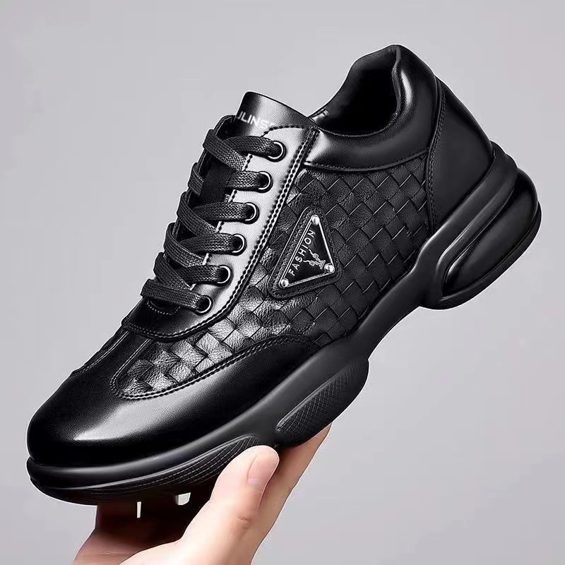 New Men Leather Shoes Platform - Men Formal Wear With Sneakers recensie en prijs