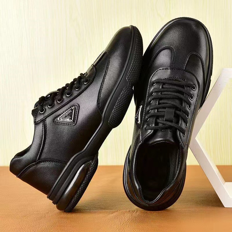 New Men Leather Shoes Platform - Men Formal Wear With Sneakers recensie en prijs