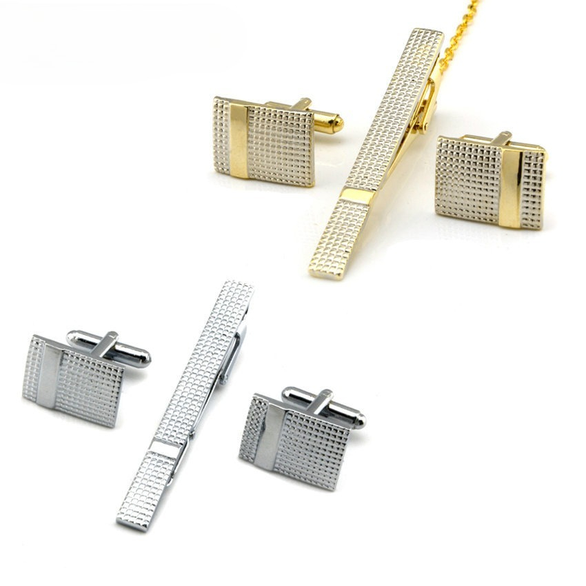A Set Men's Tie Clip Cufflinks - Mens Formal Look recensie en prijs
