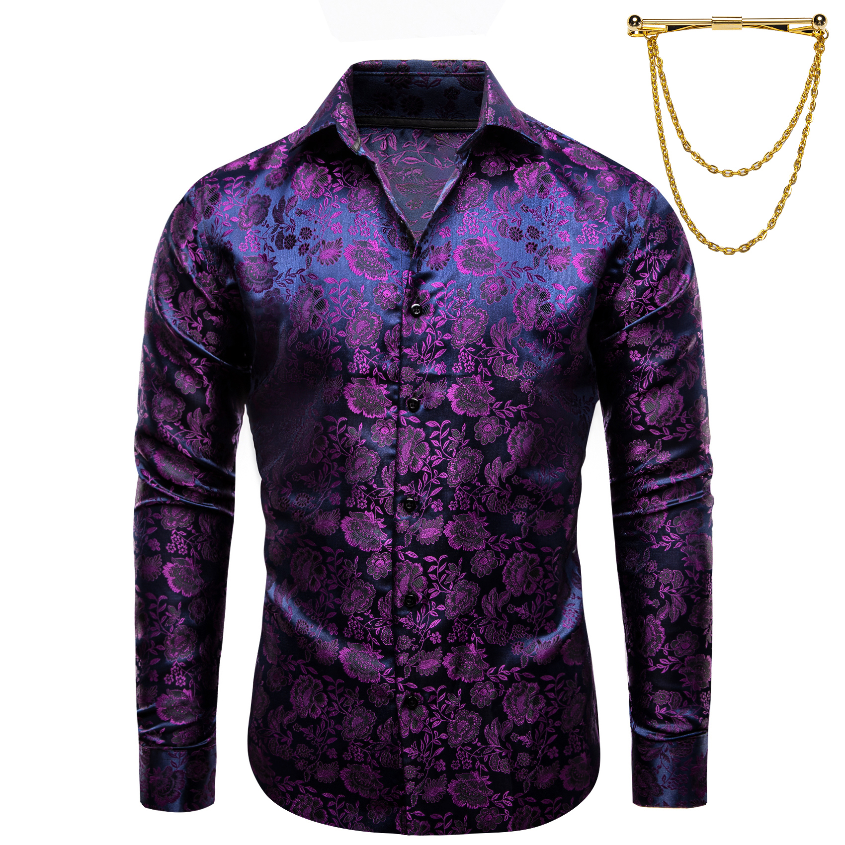 Men's Floral Dress Shirt with  - Mens Formal Look recensie en prijs