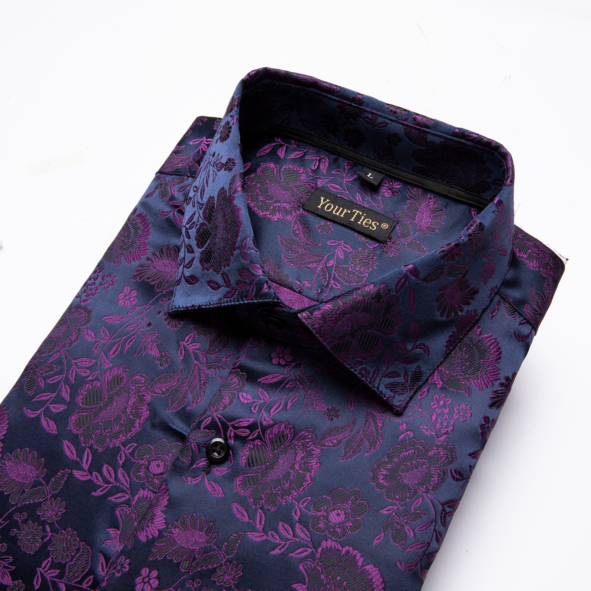 Men's Floral Dress Shirt with  - Mens Formal Look recensie en prijs